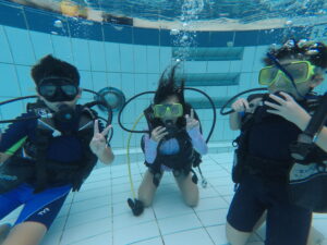 Scuba Diving Tryout for Kids