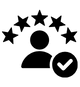 5 star review icon