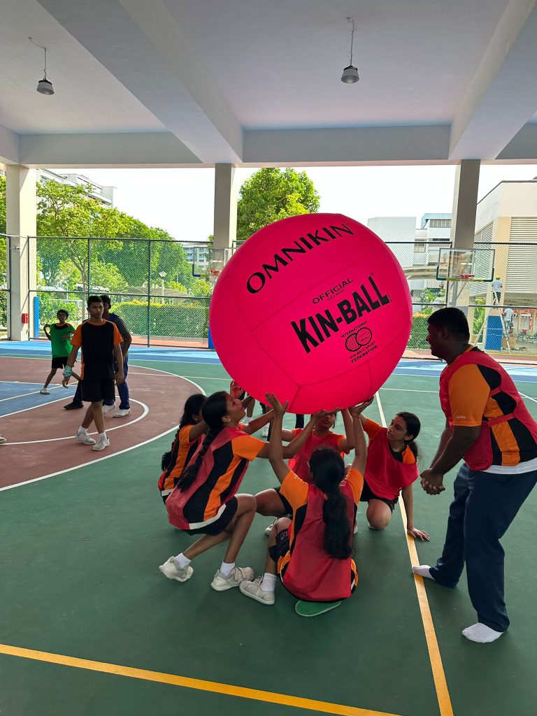 Kinball team sports in Singapore for youths