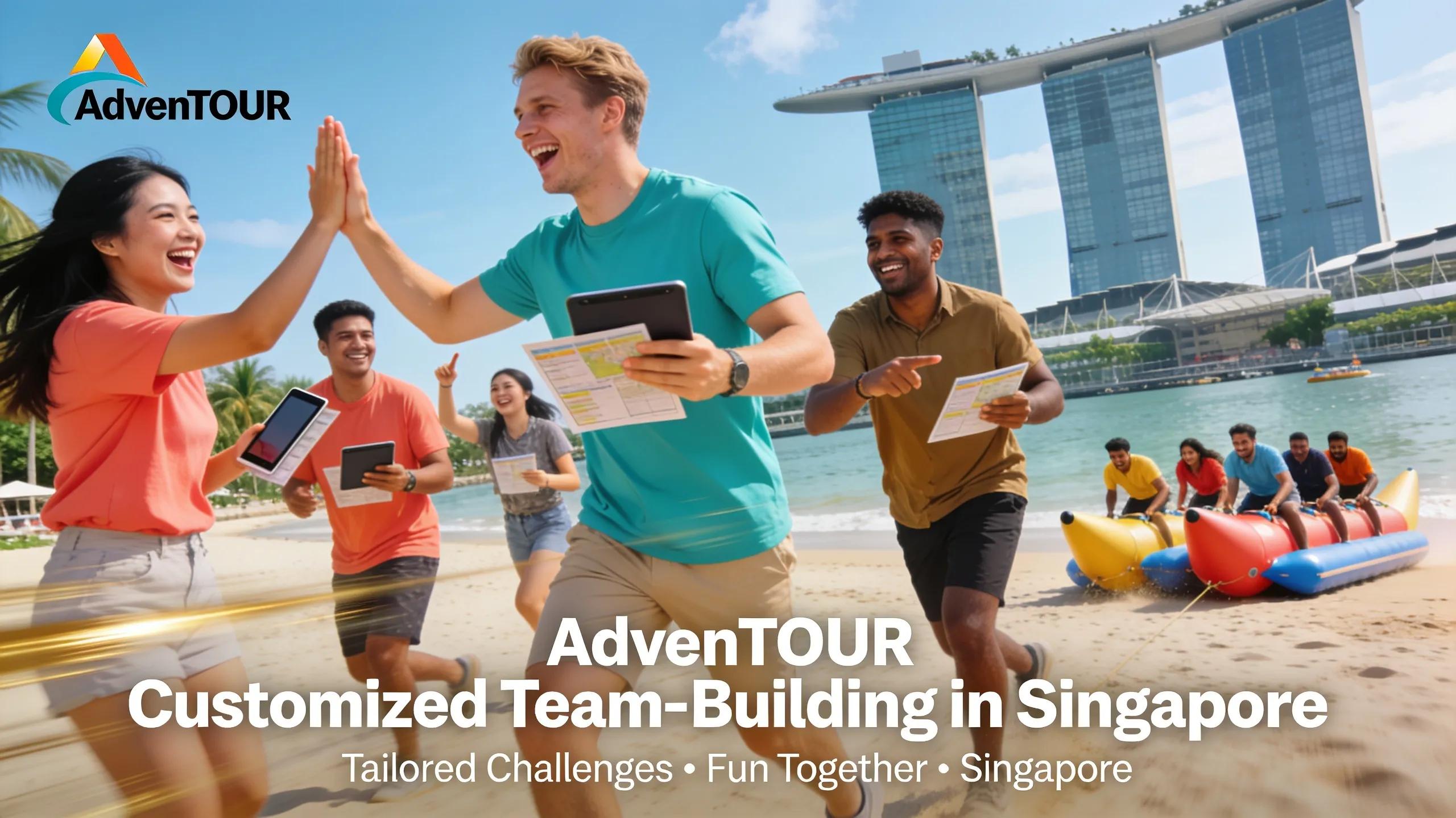 Customized corporate team-building activities by AdvenTOUR highlighting unique features