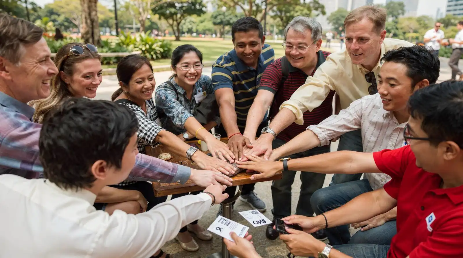 Interactive indoor workshops built around leadership, communication, and soft skills use experiential learning methods